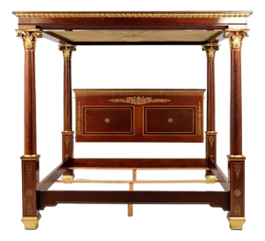 Kindel King Size Empire Canopy Bed