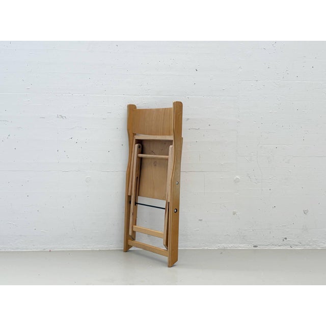 Folding Chairs in Beech Wood, Switzerland, 1990s For Sale - Image 17 of 18