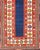 Antique Talish Caucasian Runner in Red, Cream and Blue 3'3 X 8'5 For Sale - Image 4 of 12