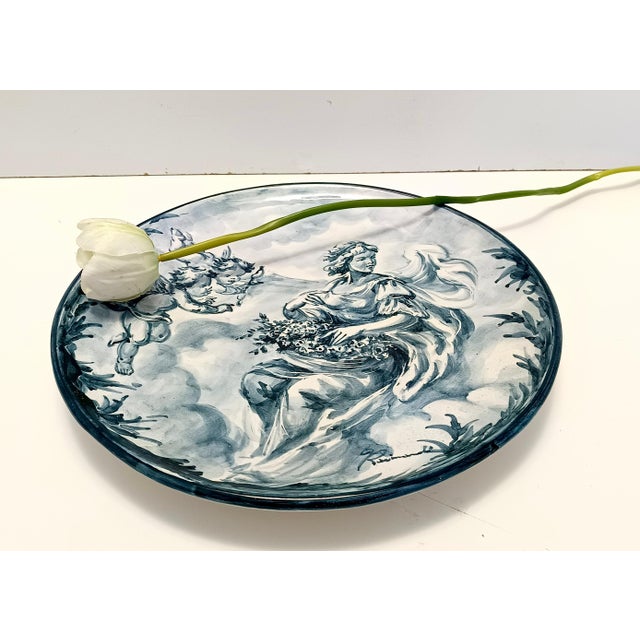 Made in Italy by Giacomo Raimondi for Albisola, 1960s. The artist worked as an external ceramist with various factories in...