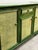 Vintage Green Lacquered Sideboard with Woven Cane Panels, Italy, 1980s For Sale - Image 10 of 15