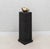 Black Pair of Modern Classic Columns in Black Shagreen by R&y Augousti For Sale - Image 8 of 11