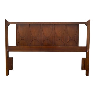 Mid Century Modern Broyhill Brasilia Full/Queen Headboard For Sale