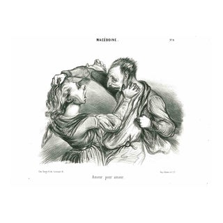 Henri Daniel Plattel, Macedonia, No. 8 Love for Love, ​​1850s, Lithograph For Sale