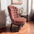 Late 20th Century Late 20th Century Victorian Style Tufted Slipper Chair in Pink Velvet For Sale - Image 5 of 18