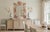 A Pair of Vintage Neoclassical Carved White Marble Flame Finials on Granite Bases For Sale - Image 11 of 12