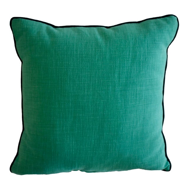 Green Teal Throw Pillow Chairish