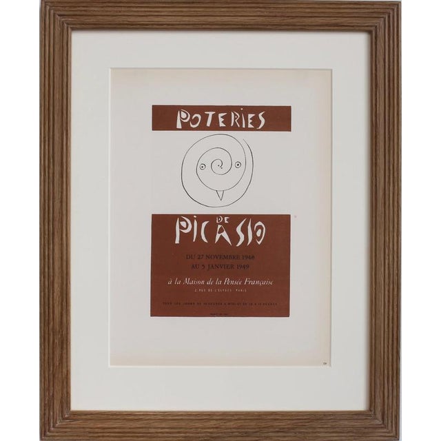 Picasso's Pottery, Mourlot Lithograph, 1959, Lithograph For Sale - Image 10 of 10