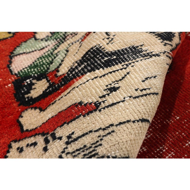 Vintage Turkish Sivas Rug, 02'08 X 04'01 For Sale In Dallas - Image 6 of 10