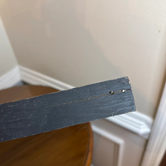 1970s Vintage Colorful Portrait Expressionist Painting by Amy ~Framed For Sale - Image 10 of 11