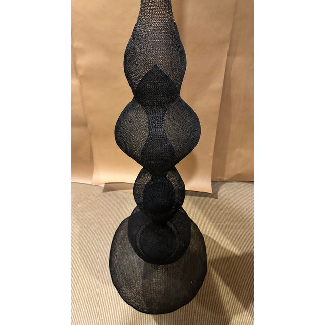 Contemporary Metal Wire Hanging Sculpture For Sale In Atlanta - Image 6 of 11