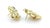 Contemporary Mid 20th Century Pair of Seidengang Diamonds Green Tourmaline & Peridot 18k Yellow Gold Fancy Earrings For Sale - Image 3 of 5