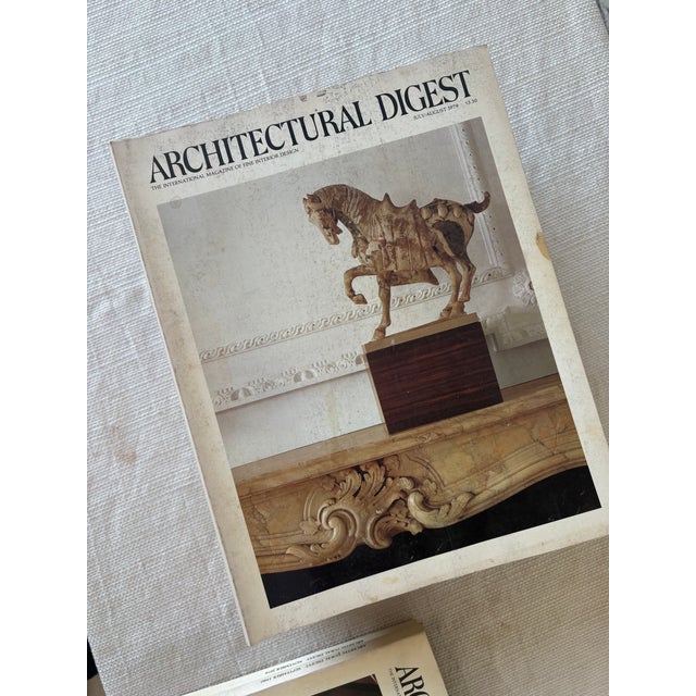 Vintage Architectural Digest Magazine Collection From the Estate of the Heiress to Macy’s For Sale - Image 13 of 16