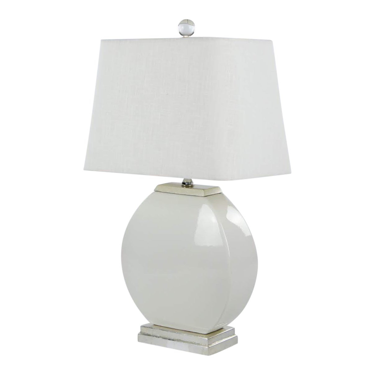 Contemporary Moon Jar Table Lamp By Shades Of Light Chairish