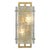 Vintage Brass and Handmade Glass Wall Lamps, Set of 2 For Sale - Image 3 of 8