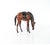 Arts & Crafts Vintage Leather-Wrapped Model Horse Sculpture For Sale - Image 3 of 5