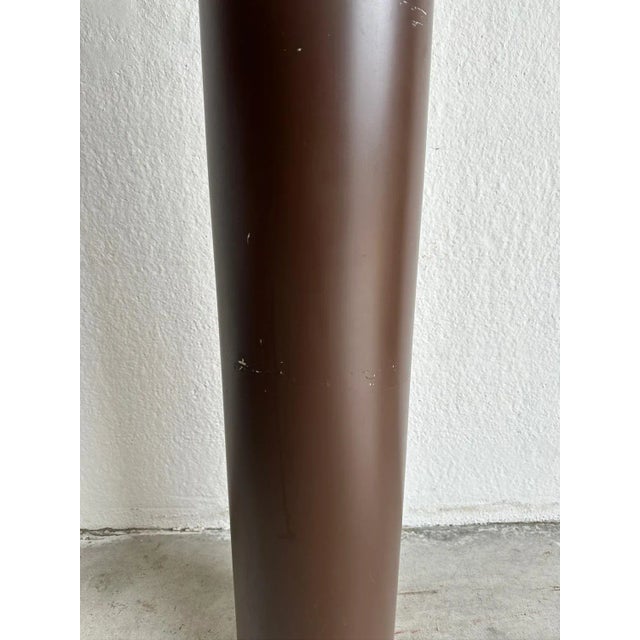 Brown Brown Floor Mirror, 1970s For Sale - Image 8 of 11