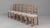 20th Century Belgian Upholstered Oak Ladderback Oak Dining Chairs - Set of 5 For Sale - Image 9 of 18