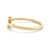 A contemporary Tiffany & Co. T Wire ring crafted in 18ct yellow gold, showcasing the brand’s iconic minimalist design...