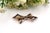 Gold and Silver Bow-Shaped Brooch For Sale - Image 3 of 5