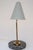 Mid-Century Modern Italian Modern Brass, Metal, and Black Marble Table Lamp by Luci Milano For Sale - Image 3 of 12