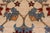 1990s Shabby Chic Ziegler Beige/Red Wool Runner Rug- 2'2'' X 5'0'' For Sale - Image 5 of 10