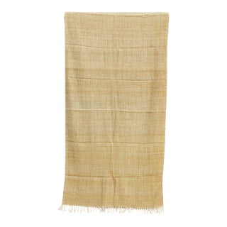 Organic Peace Silk Throw, Woven Earth For Sale