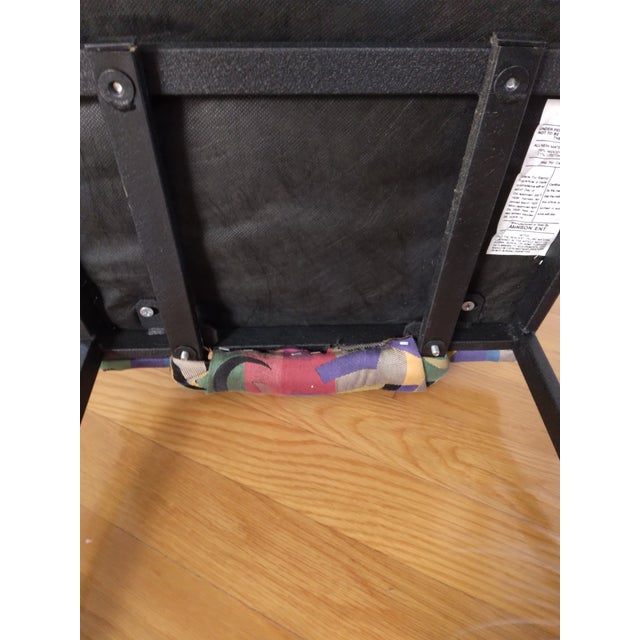 1980s 6 Minson PostModern Dining Chairs For Sale - Image 10 of 14