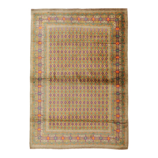 Galerie Shabab Collection Mid-20th Century Indian Lahore Rug For Sale