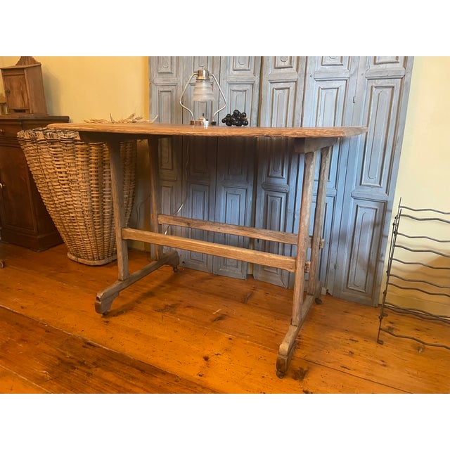 French Bistro Garden Table, 1890s For Sale - Image 16 of 17