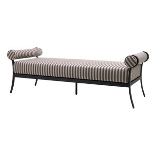 Ashley Childers x SURYA Antibes Bench Taupe For Sale