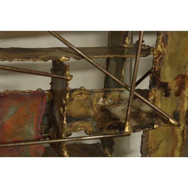 Silas Seandel Large Brutalist Wall Sculpture For Sale - Image 11 of 13