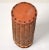 1990 Natural Hand Woven Fibers Cane Bamboo Wood Umbrella Stand Floor Vase For Sale - Image 10 of 12