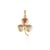 Clover-Inspired 14k Yellow Gold Multi-Sapphire & Diamond Pendant, 1.01ct For Sale - Image 10 of 15