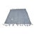 Vintage Anatolian Flatweave Kilim - Industrial Modernist Charcoal Gray Fringed Rug For Sale
