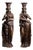 Neapolitan Artist, Large Greek Style Caryatids, 1980s, Bronze, Set of 2 For Sale