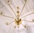 1980s Mid Century Modern Beige Murano Glass Chandelier For Sale In Dallas - Image 6 of 11