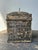 Cream Antique Weathered Cream-Painted Tin Box, Circa Late 19th - Early 20th Century For Sale - Image 8 of 16