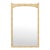 Vintage Faux Bamboo Rectangular Mirror For Sale