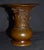 Metal Antique Japanese Bronze Vase With Figural and Landsape Motif For Sale - Image 7 of 14