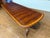 Georgian Style Multi-Banded Mahogany Dining Table by Leighton Hall - Showroom Sample For Sale - Image 16 of 16