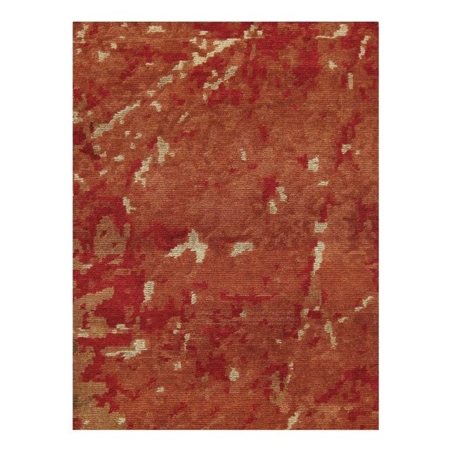 Modern Tibetan Wool & Bamboo Silk Rug These rugs bring modern sophistication to your home featuring fine Bamboo Silk &...