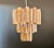 Large Vintage Three-Tier Murano Glass Tube Chandelier, 1990s For Sale - Image 8 of 18