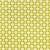 Schumacher X Celerie Kemble Betwixt Fabric in Chartreuse/Ivory For Sale