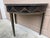 Regency Black and Gold Demilune Console Table For Sale - Image 4 of 10