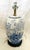 Blue & White Chinoiserie Table Lamp For Sale - Image 4 of 12