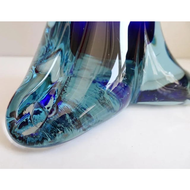 Murano Glass Vases, Italy, 1960s, Set of 2 For Sale - Image 7 of 11