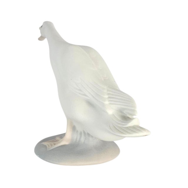 Lladro #4551 Little Duck Quacking Matte Porcelain Figurine by Fulgencio Garcia For Sale - Image 9 of 11