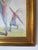 Blue 1980’s Jerry F. Stone “Velvet Dancer” Oil on Canvas Painting, Framed For Sale - Image 8 of 12