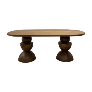 Solid Beech Tree Dining Table For Sale